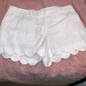 White J. Crew shorts